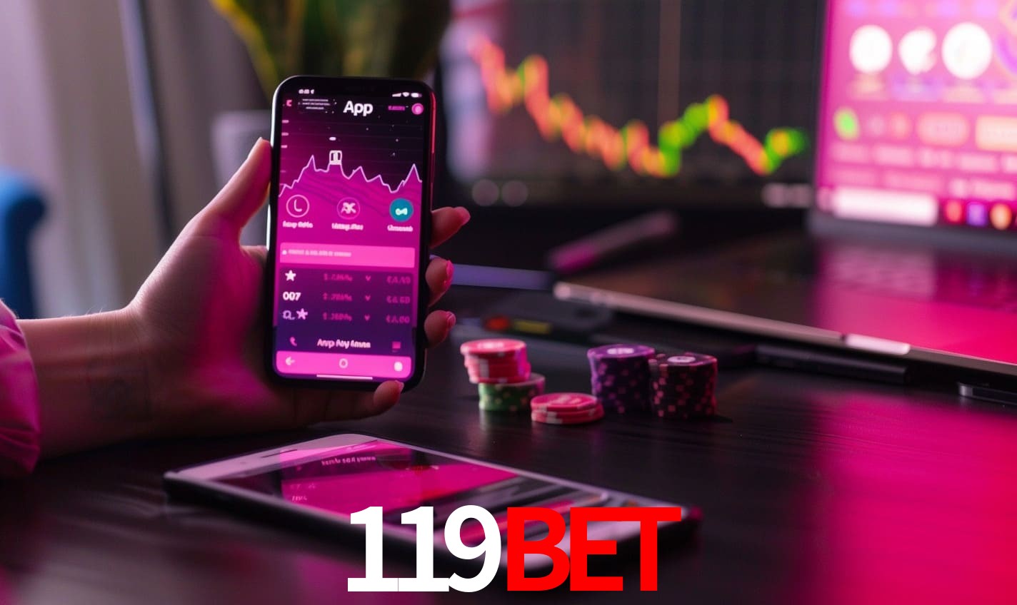Recursos Exclusivos do App 119BET - Modo Offline, Login Biométrico